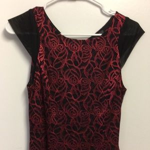 Suzy Shier red dress
